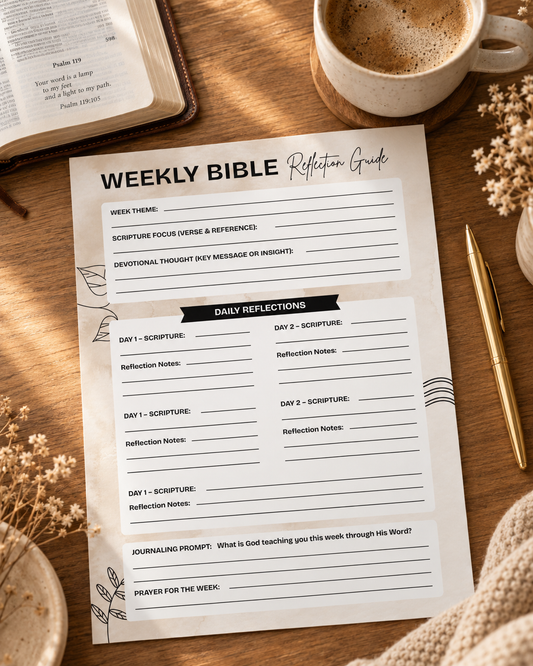 Bible Study Notepad