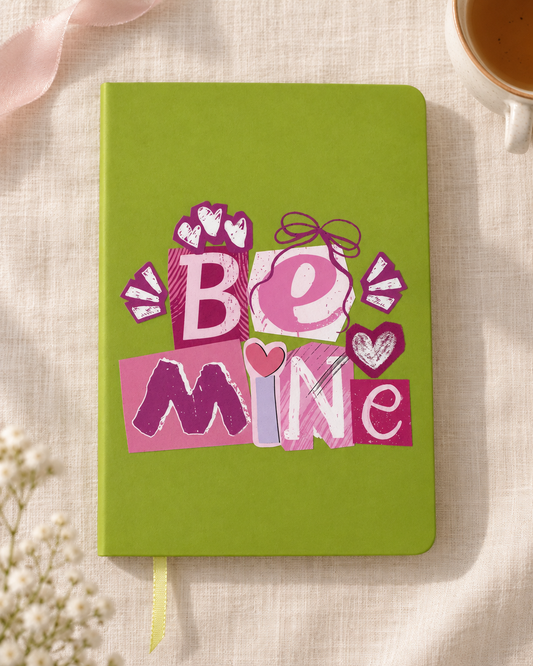Be Mine Collage Notebook