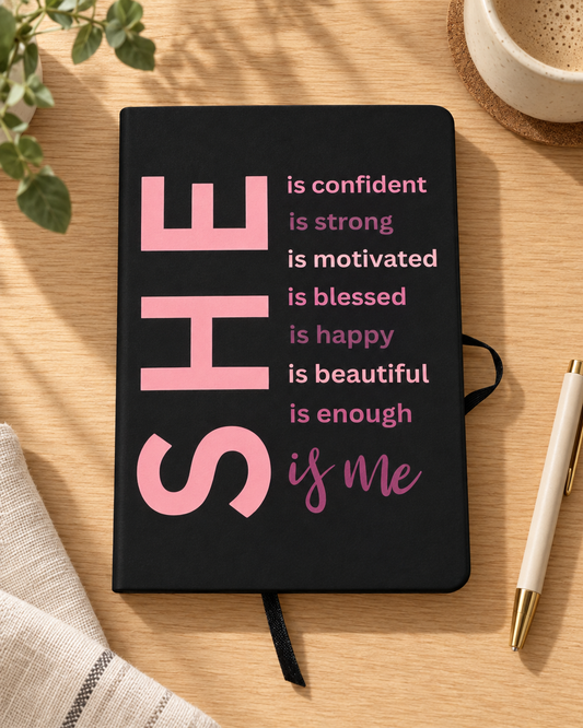 She Is Me Affirmation Notebook