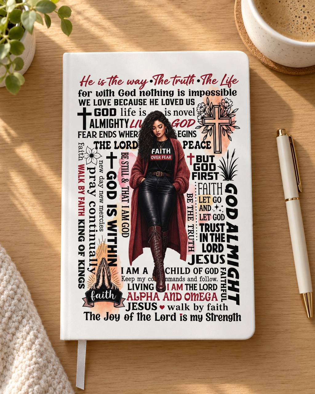 Faith Over Fear Scripture Journal