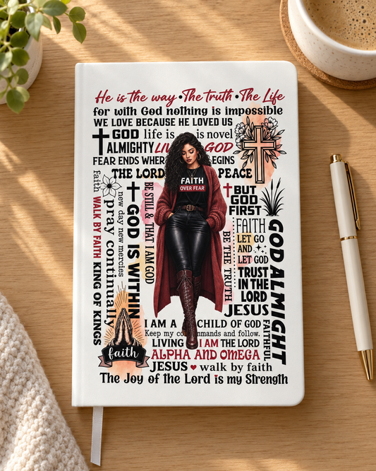 Faith Over Fear Scripture Journal
