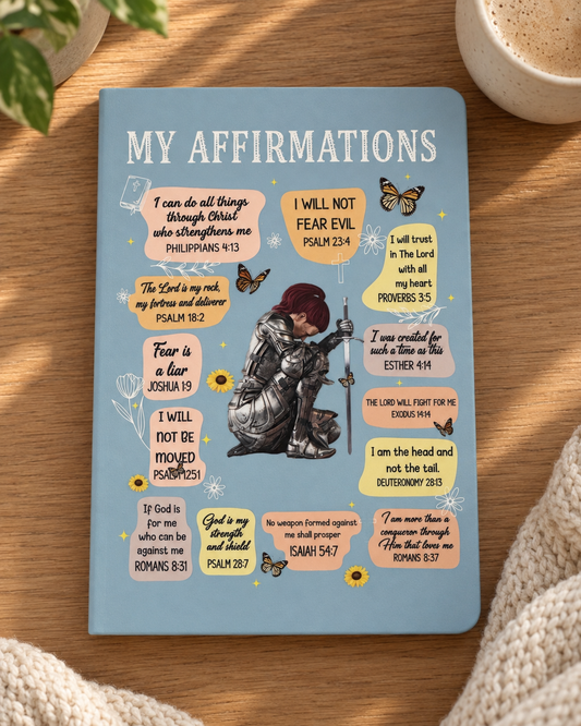 My Affirmations Faith-Inspired Notebook