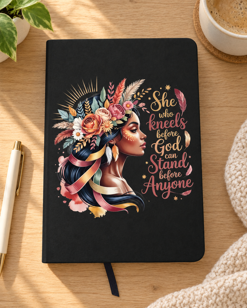 She Who Kneels Before God Notebook
